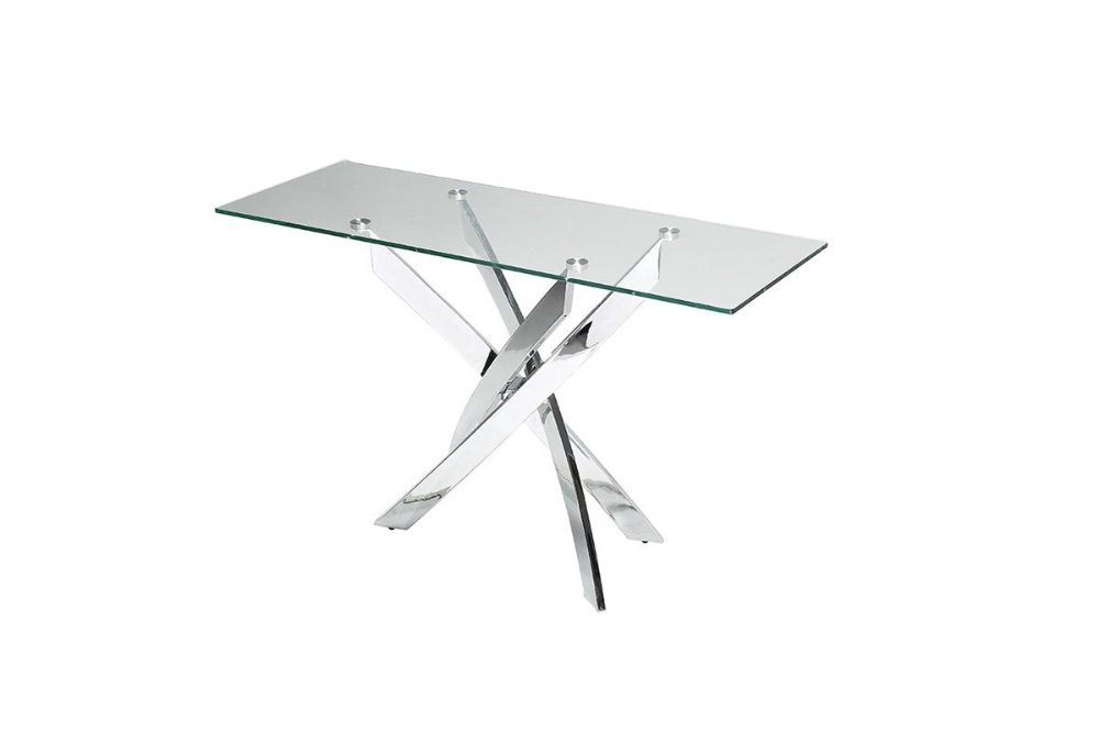 Picture of Modrest Pyrite Modern Glass Console Table