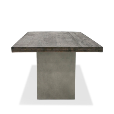 Picture of Modrest Renzo Modern Oak & Concrete 79" Dining Table