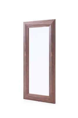 Picture of Modrest Calem Modern Walnut Floor Mirror