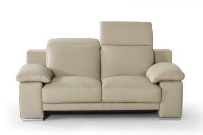 Picture of Lamod Italia Evergreen Italian Modern Taupe Leather Sofa Set