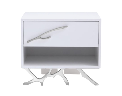 Picture of Modrest Legend Modern White Nightstand