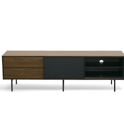 Picture of Modrest Kenny Modrest Walnut & Grey TV Stand