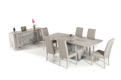 Picture of Nova Domus Alexa Italian Modern Grey Buffet