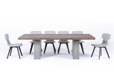 Picture of Modrest Renzo Modern Oak & Concrete 94" Dining Table