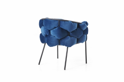 Picture of Modrest Debra Modern Blue Fabric Dining Chair