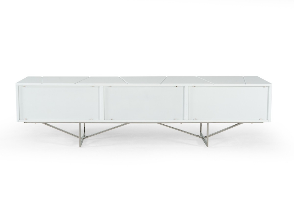 Picture of Modrest Chrysler Modern White TV Stand