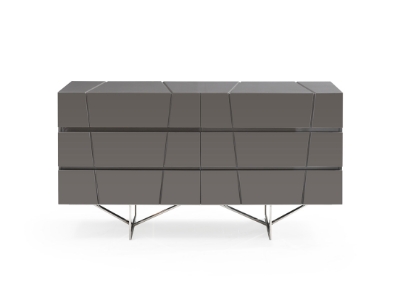 Picture of Modrest Chrysler Modern Grey Bedroom Set