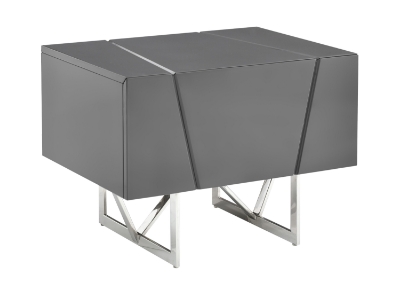 Picture of Modrest Chrysler Modern Grey Nightstand