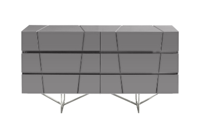 Picture of Modrest Chrysler Modern Grey Dresser