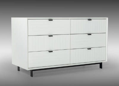 Picture of Nova Domus Valencia Contemporary White Bedroom Set