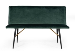 Picture of Modrest Billy Modern Green Velvet Dining Bench