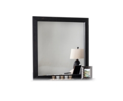 Picture of Nova Domus Tabitha Modern Dark Brown Recycled Pine Mirror