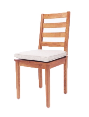 Picture of Modrest Lance Modern Ash Wood Dining Chair w/ Cushion (Set of 2)