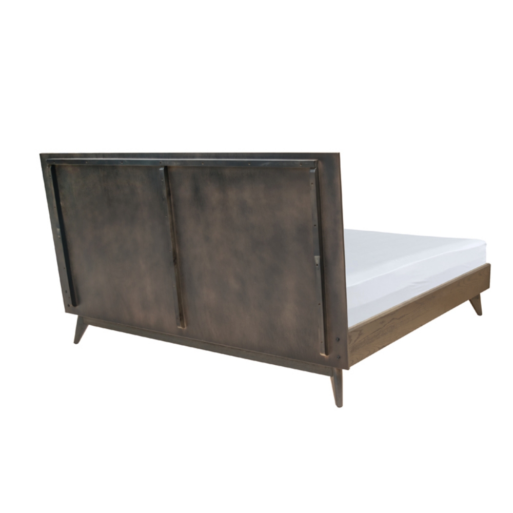 Picture of Modrest Novak Modern Dark Oak Bed