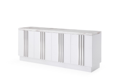 Picture of Modrest Kingsley Modern Marble & Stainless Steel Buffet