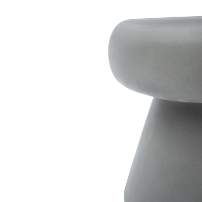 Picture of Modrest Boyd Modern Grey Concrete Round Stool