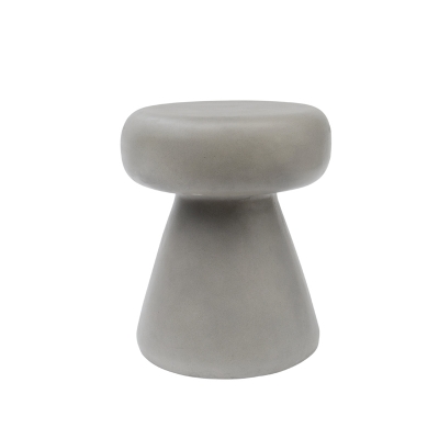 Picture of Modrest Boyd Modern Grey Concrete Round Stool