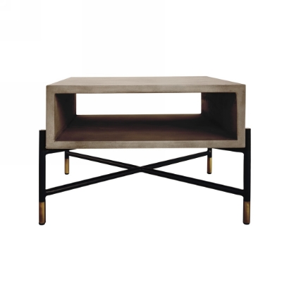 Picture of Modrest Walker Modern Concrete & Metal End Table