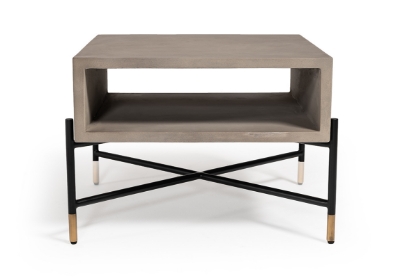 Picture of Modrest Walker Modern Concrete & Metal Coffee Table