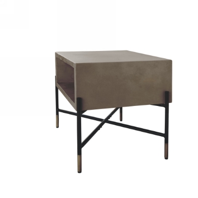 Picture of Modrest Walker Modern Concrete & Metal Coffee Table