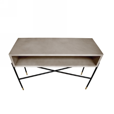 Picture of Modrest Walker Modern Concrete & Metal Console Table