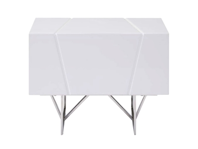 Picture of Modrest Chrysler Modern White Nightstand