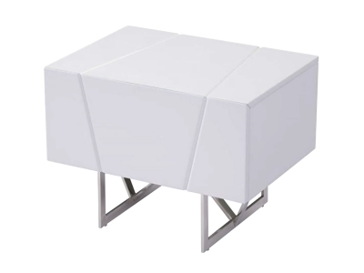 Picture of Modrest Chrysler Modern White Nightstand