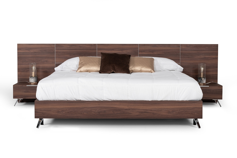 Picture of Nova Domus Brooklyn - Italian Modern Walnut Bed