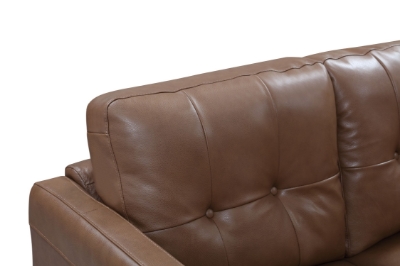 Picture of Divani Casa Lyman - Modern Brown Sofa 