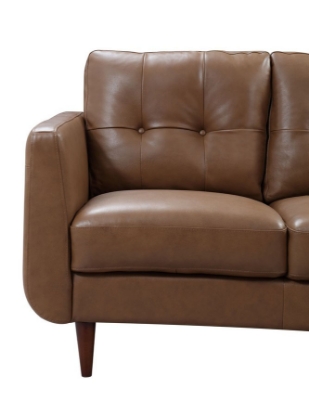 Picture of Divani Casa Lyman - Modern Brown Sofa 