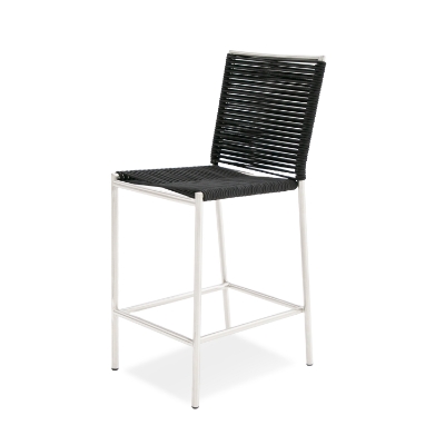 Picture of Modrest Lathrop - Modern Outdoor Black Counter Stool