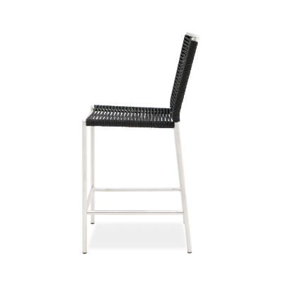 Picture of Modrest Lathrop - Modern Outdoor Black Counter Stool