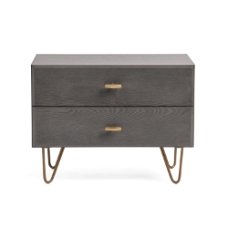 Picture of Modrest Bryan - Modern Grey Nightstand