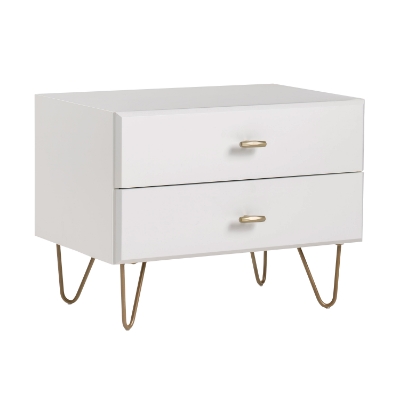 Picture of Modrest Bryan - Modern White Nightstand