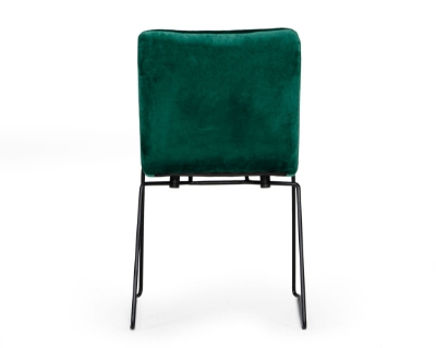 Picture of Modrest Yannis - Modern Green Fabric Dining Chair (Set of 2)