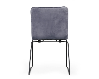 Picture of Modrest Yannis - Modern Grey Fabric Dining Chair (Set of 2)