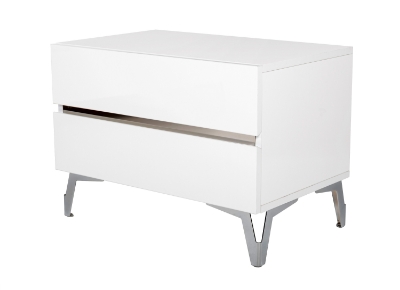 Picture of Nova Domus Angela - Italian Modern White Nightstand