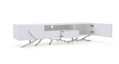 Picture of Modrest Legend - 87"-Wide Modern White TV Stand