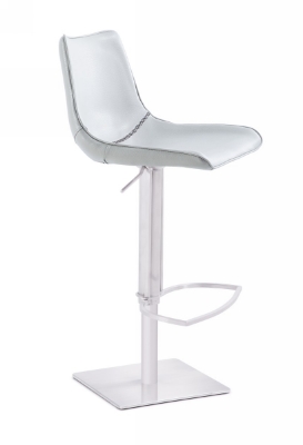 Picture of Modrest Manning - Modern White Bar Stool 