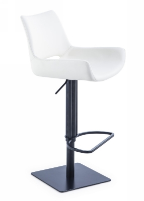 Picture of Modrest Niles - Modern White Bar Stool 