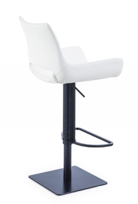 Picture of Modrest Niles - Modern White Bar Stool 