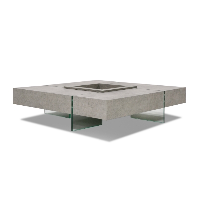 Picture of Modrest Shauna - Modern Faux Concrete Floating Coffee Table