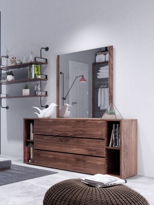 Picture of Nova Domus Jagger - Modern Walnut Dresser