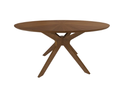 Picture of Modrest Prospect - Modern Round 59" Walnut Dining Table