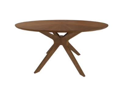 Picture of Modrest Prospect - Modern 47" Round Walnut Dining Table