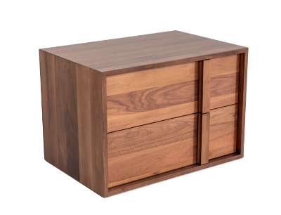 Picture of Nova Domus Berlin - Modern Walnut Nightstand