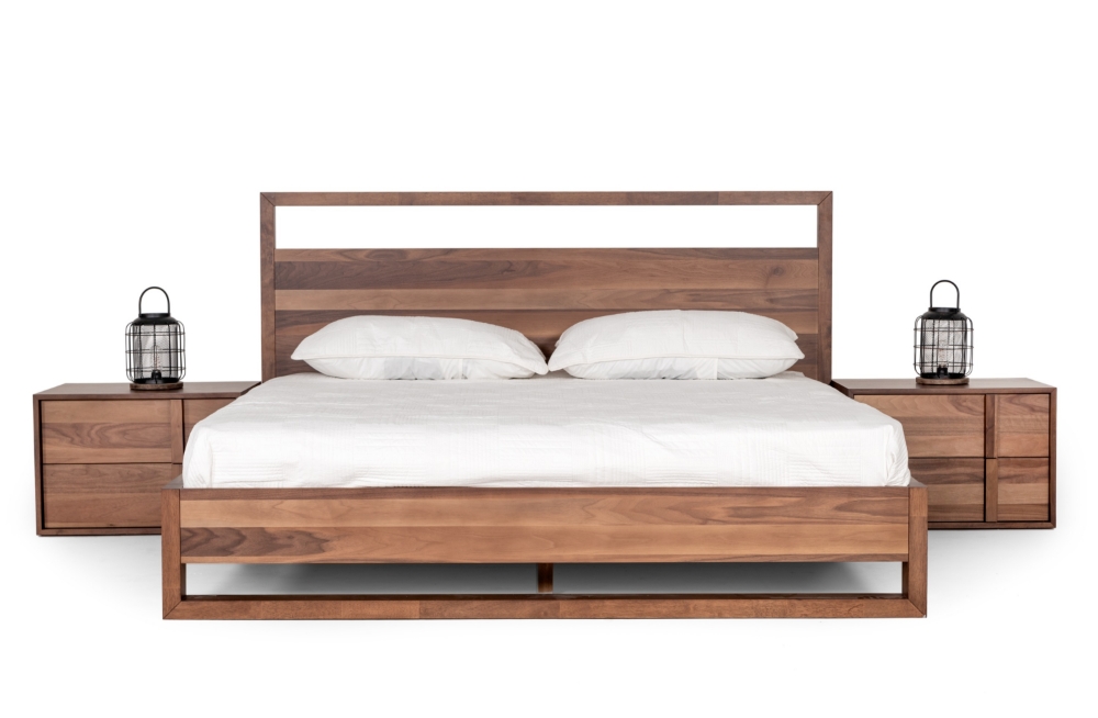 Picture of Nova Domus Berlin - Modern Walnut Bed