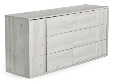 Picture of Nova Domus Asus - Italian Modern White Washed Oak Dresser