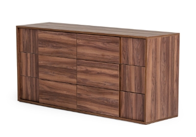 Picture of Nova Domus Asus - Italian Modern Walnut Dresser