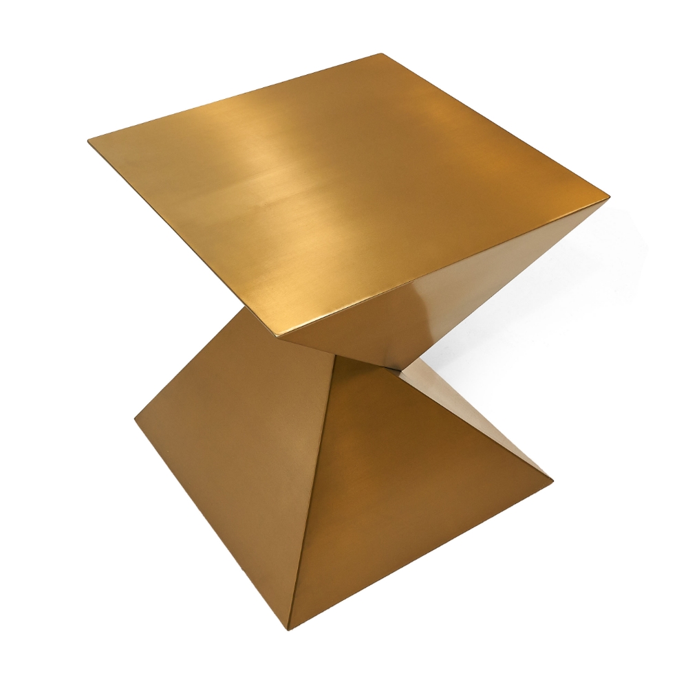 Picture of Modrest Hadler - Glam Brushed Gold Metallic End Table